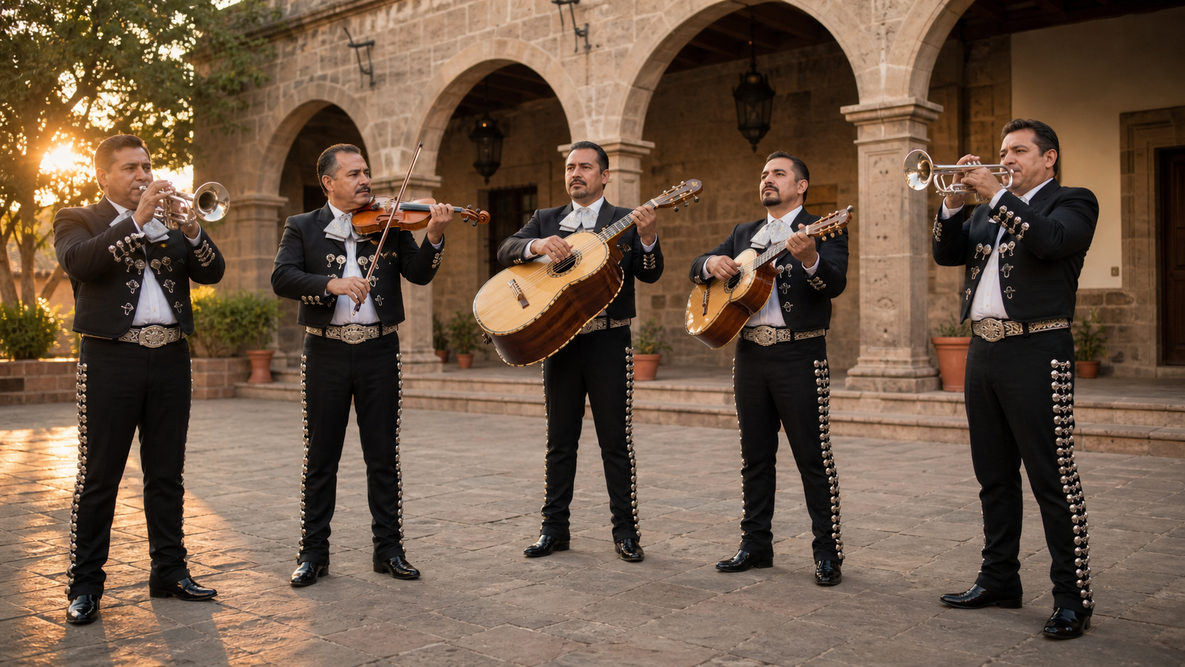 Mariachi profesional en una celebración en Zapotlanejo